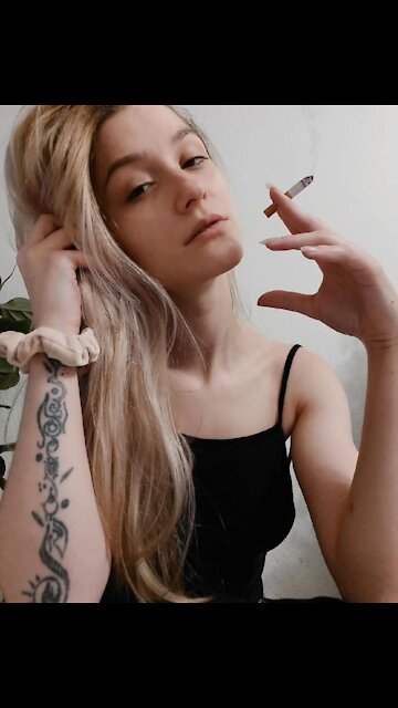 Smoking Girls Shorts #