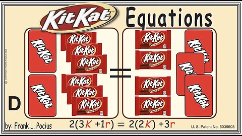 D_vis KITKAT 2(3K+1r)=2(2K)+3r _ SOLVING BASIC EQUATIONS _ SOLVING BASIC WORD PROBLEMS