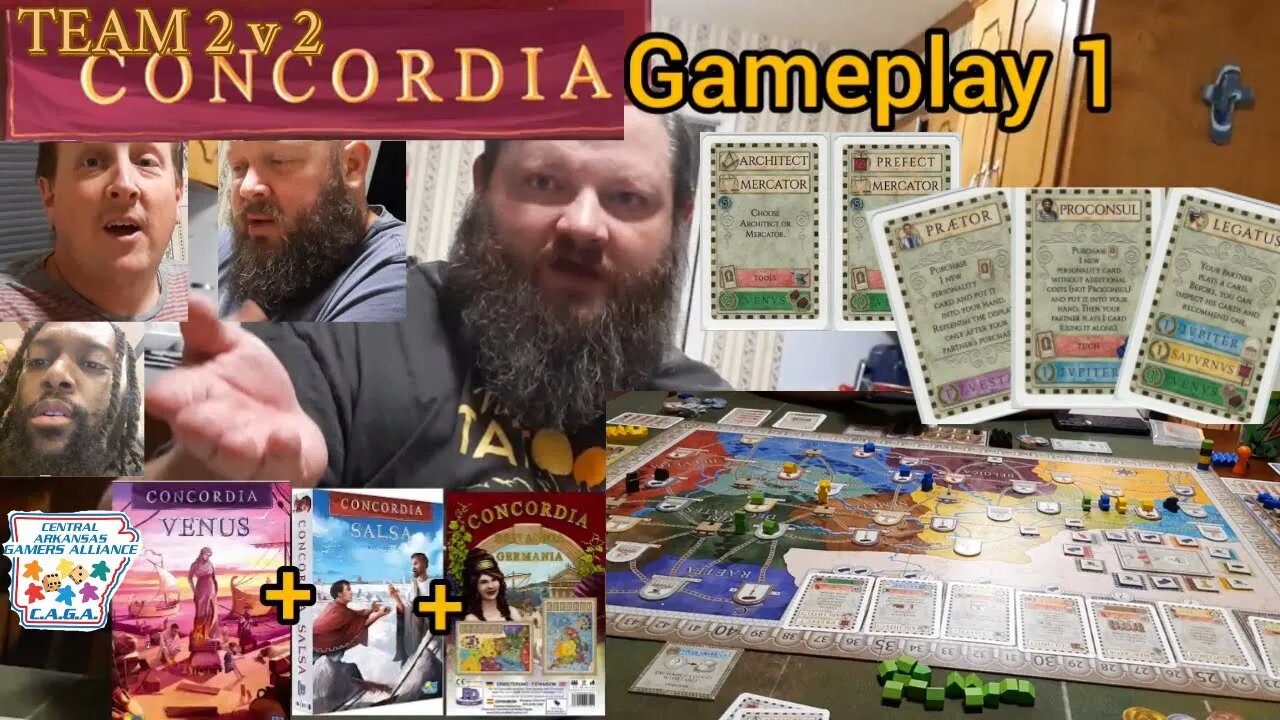 Concordia 2V2 TEAM Variant with Venus Salsa & Brittania Gameplay 1