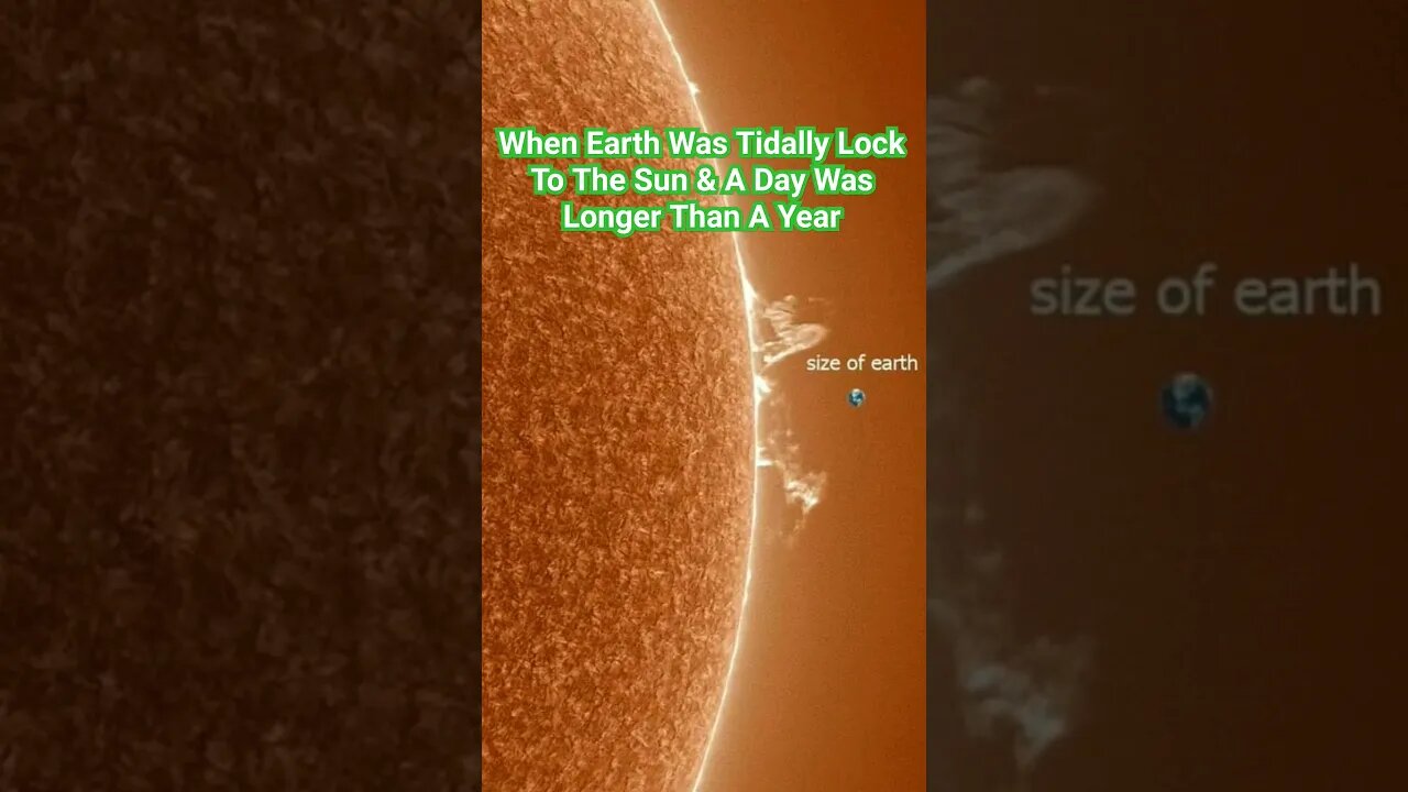 The Sun Apply Gravitational Breaks to rotating objects #inertia #gravity #moon #stars #planet #space