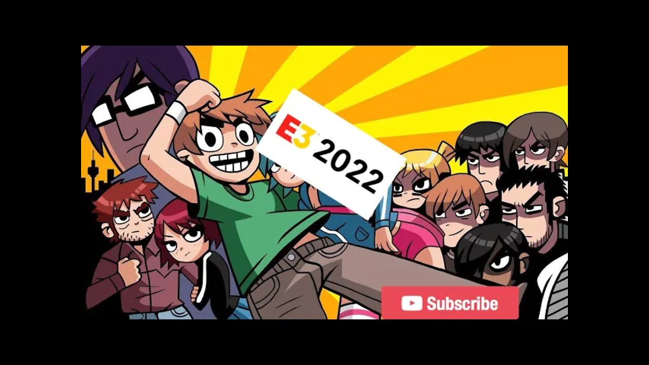 Scott Pilgrim Anime coming to Netflix! and E3 2022 UPDATE! #scottpilgrim #anime #e32022