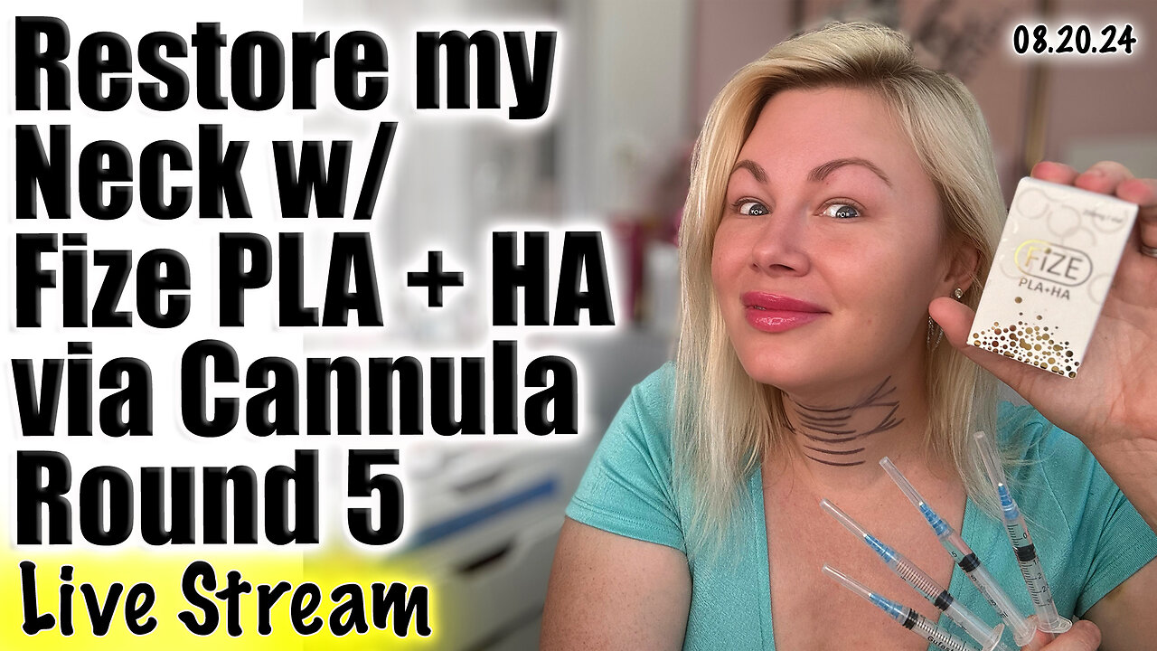 Live Fize PLA+HA to Restore Neck, Round 4! AceCosm | Code Jessica10 Saves you Money