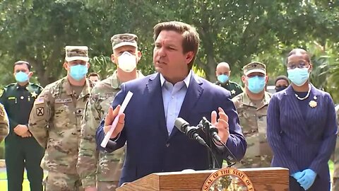 11AM UPDATE: Gov. DeSantis announces walk-up testing sites in Broward County