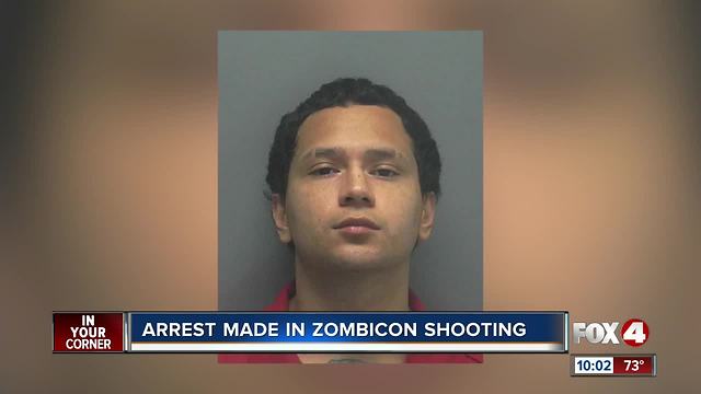 Arrest made in Zombiecon shooting