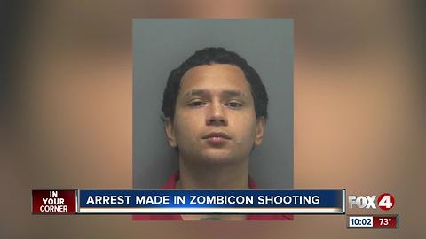 Arrest made in Zombiecon shooting