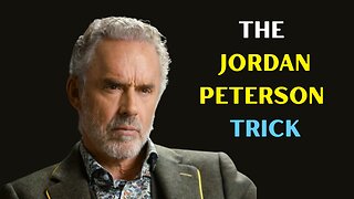 Jordan Peterson - his trick!