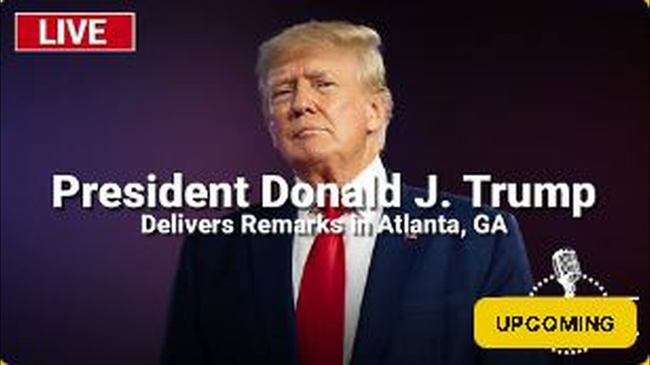 Trump Delivers Remarks in Atlanta, GA - WATCH PARTY! 10.15.2024, 7PM