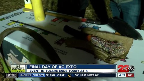 Final day at the World Ag Expo: Call 811 before digging