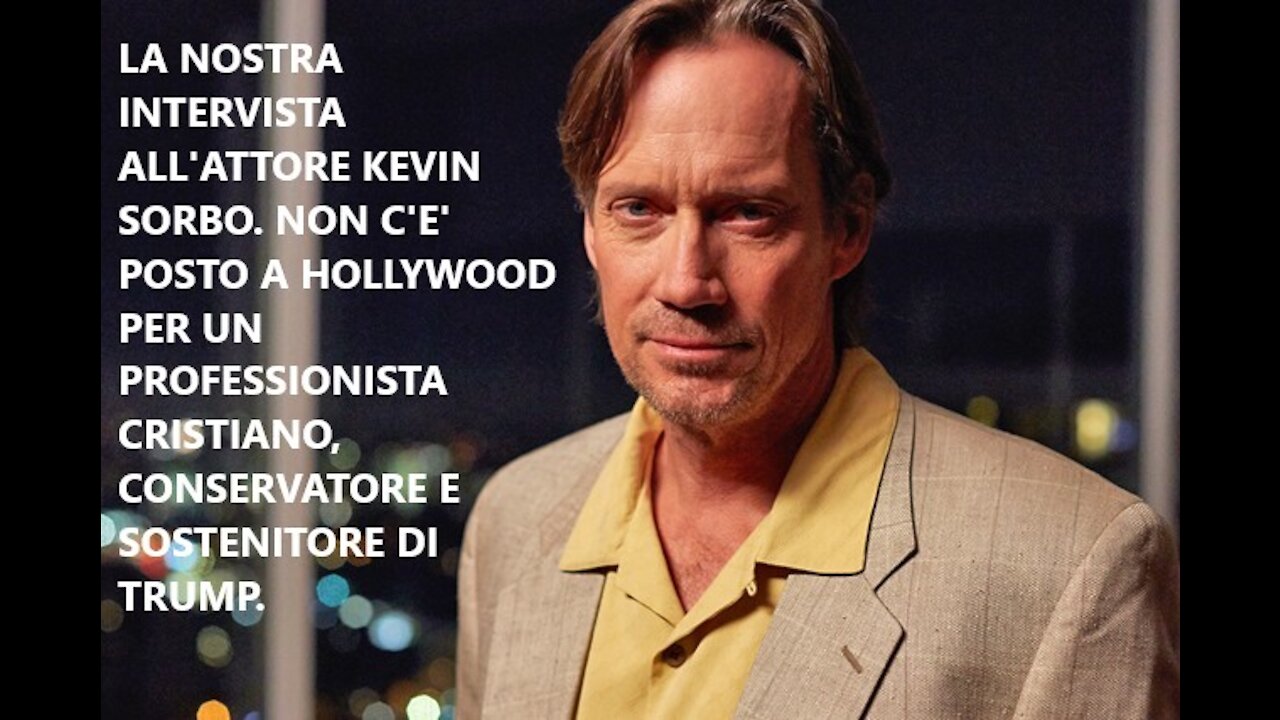 La nostra intervista all'attore Kevin Sorbo. "Non c'è posto a Hollywood per chi non è allineato"