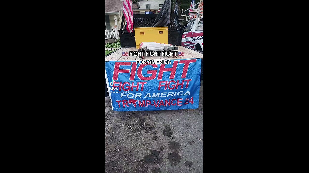 My NEW FIGHT FIGHT FIGHT for AMERICA Flags! www.thepoconopatriot.com