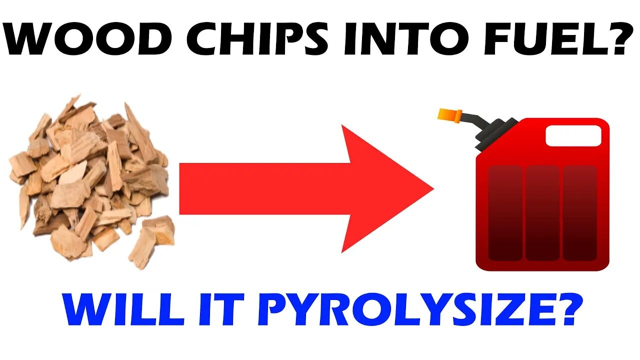 What Happens When you Pyrolysize Wood Chips? - Will it Pyrolysize Episode 2