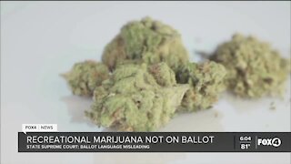 Florida Supreme Court says no to marijuana ballot proposal