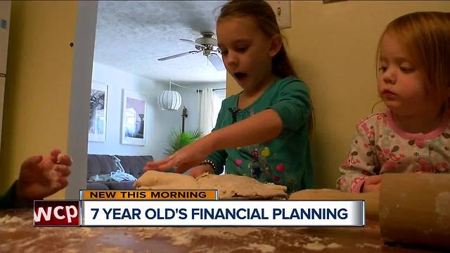 This 7-year-old's small business is teaching her financial literacy