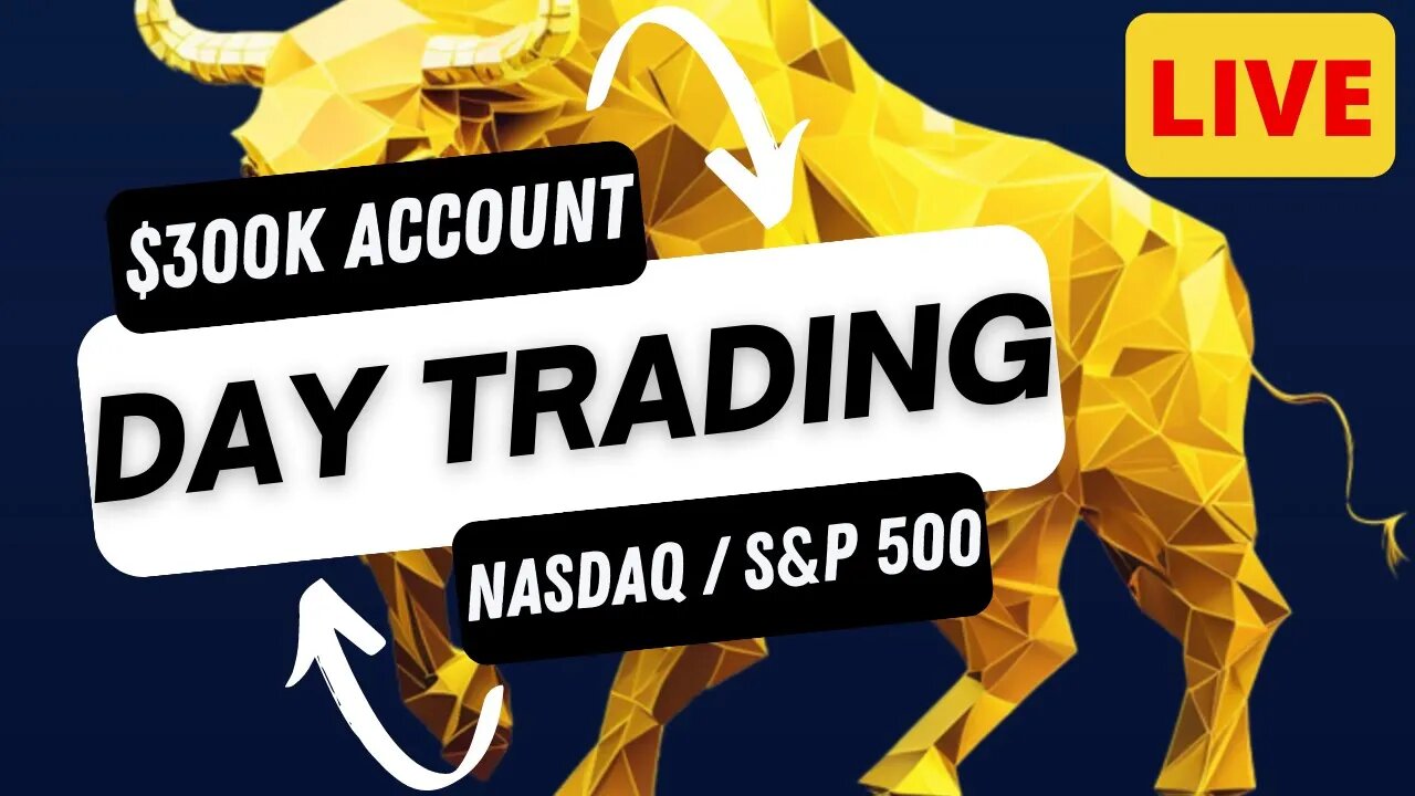 +$50 LIVE DAY TRADING FUTURES | Nasdaq & S&P 500 | The Stock Market Live | February CPI Data