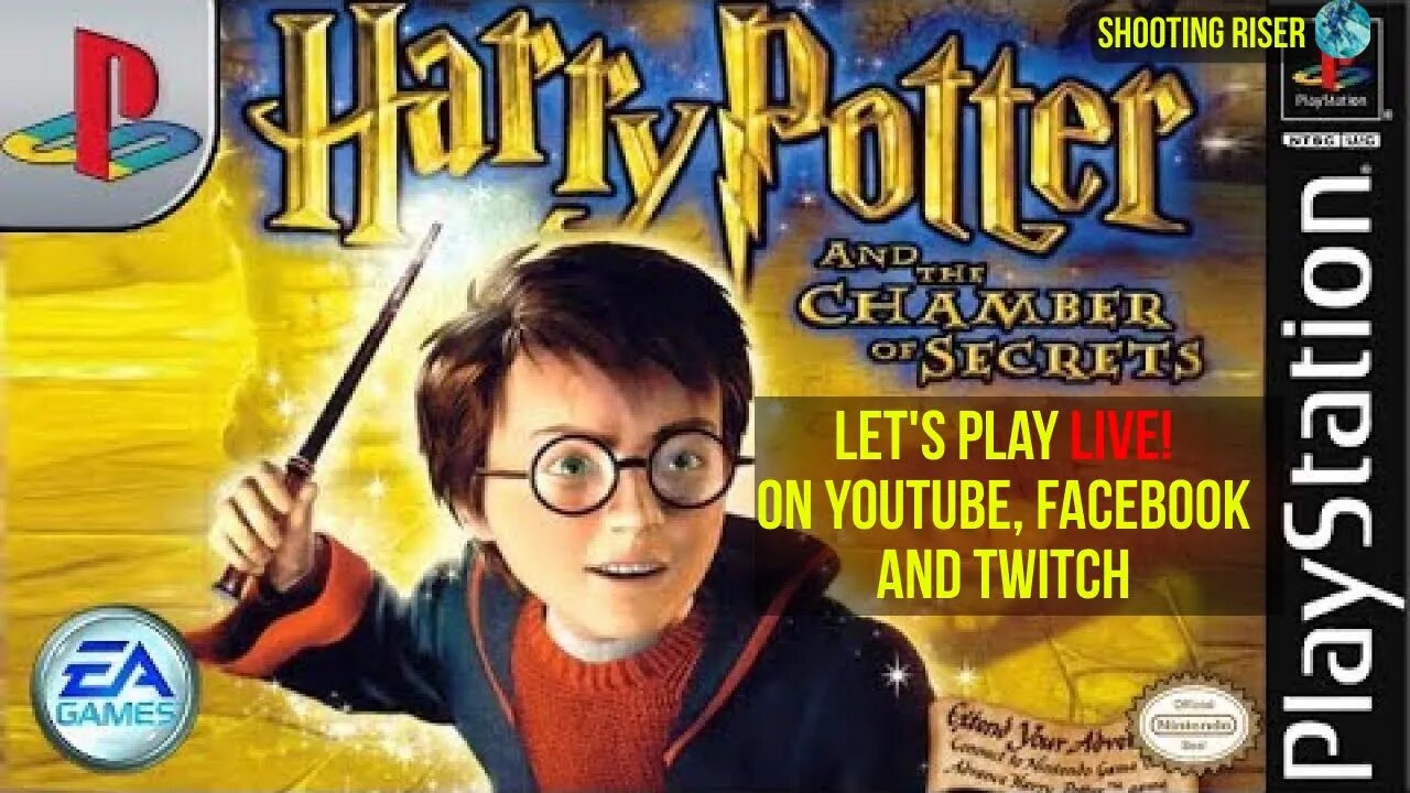 LET'S PLAY HARRY POTTER AND THE CHAMBER OF SECRETS #livestream #letsplay #harrypotter