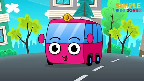 The Wheels on the Bus Songs for Kids Simple Kids Songs Video Music For Kids #kids #kidsvideo