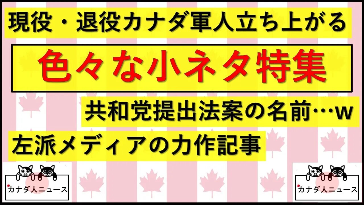 2.13 カナダ軍人が立ち上がる+色々な小ネタ