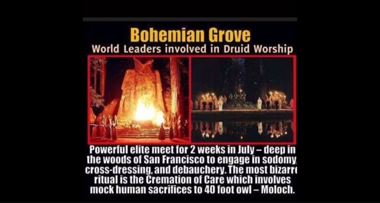 🌟💣🌟The Cremation of Care Ceremony and Mysterious Bohemian Grove🌟💣🌟