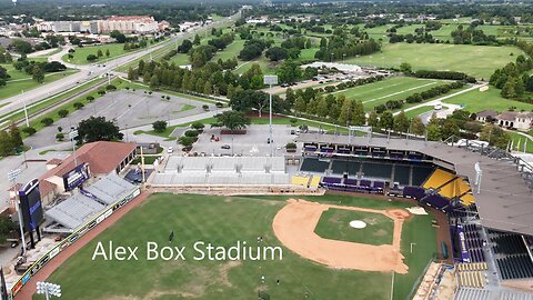 DJI Air 3 Over Alex Box Stadium at LSU in 4K