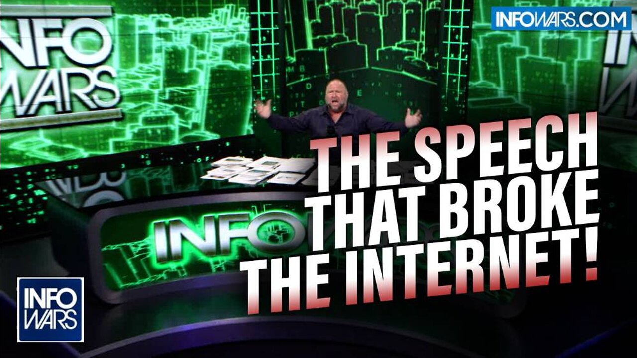 THE SPEECH THAT BROKE THE INTERNET - Humanity will win in the end!