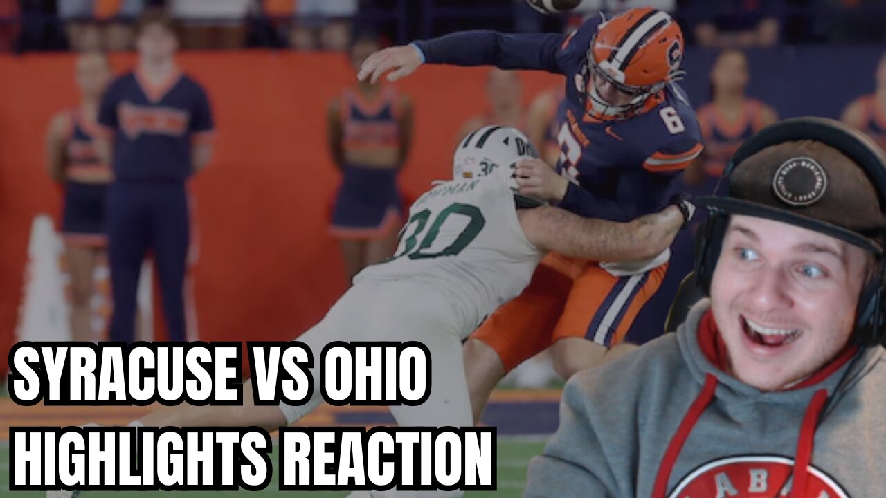 Ohio Bobcats vs. Syracuse Orange | Full Game Highlights REACTION