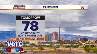 Chief Meteorologist Erin Christiansen's KGUN 9 Forecast Monday, November 6, 2017