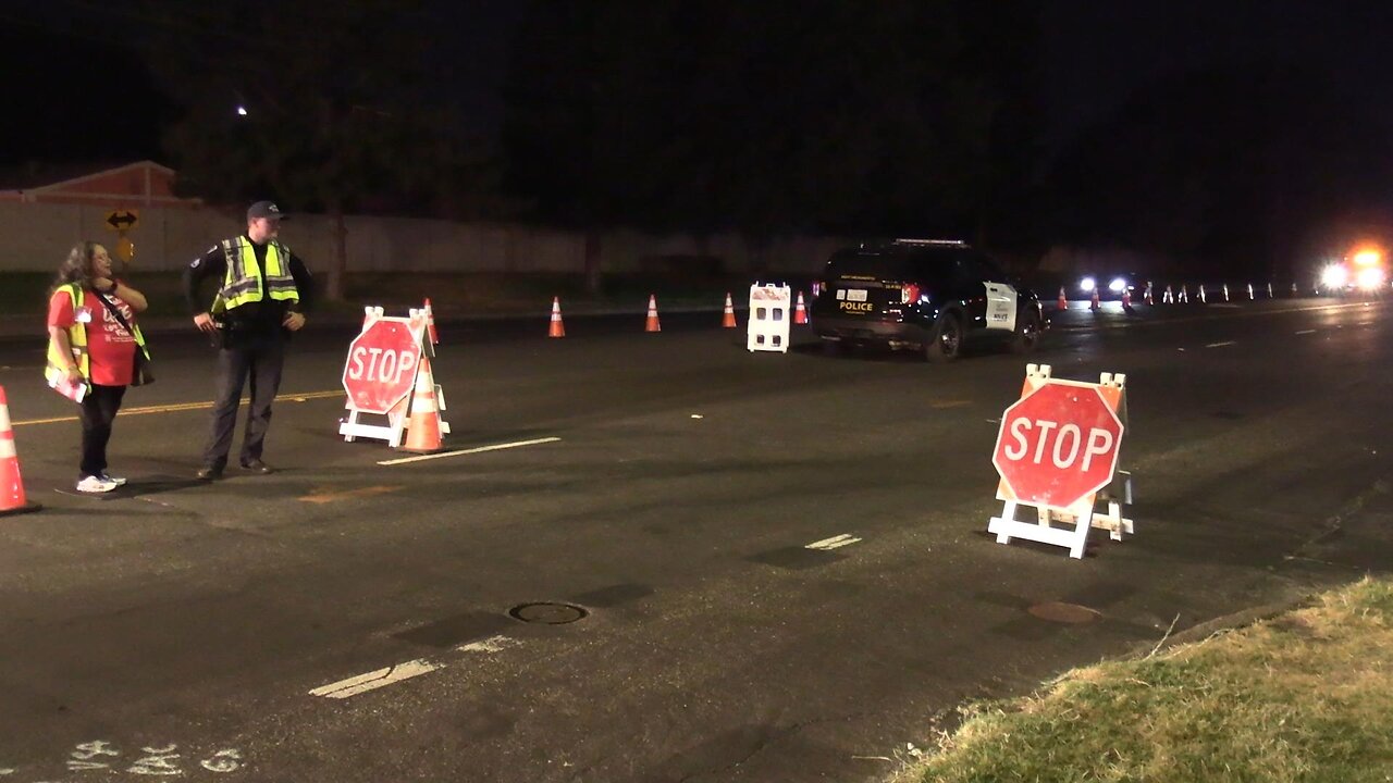 Friday Night DUI Checkpoint in California