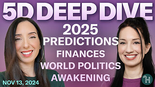 ⭐️ 5D DEEP DIVE Nov 13 • 2025 PREDICTIONS: Finances, World Politics & Awakening