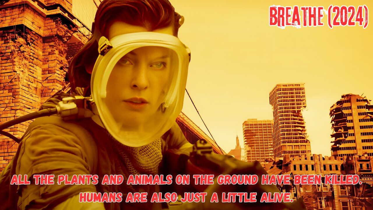 The survivors need oxygen masks to stay alive || Breathe 2024 Movie Explained in English