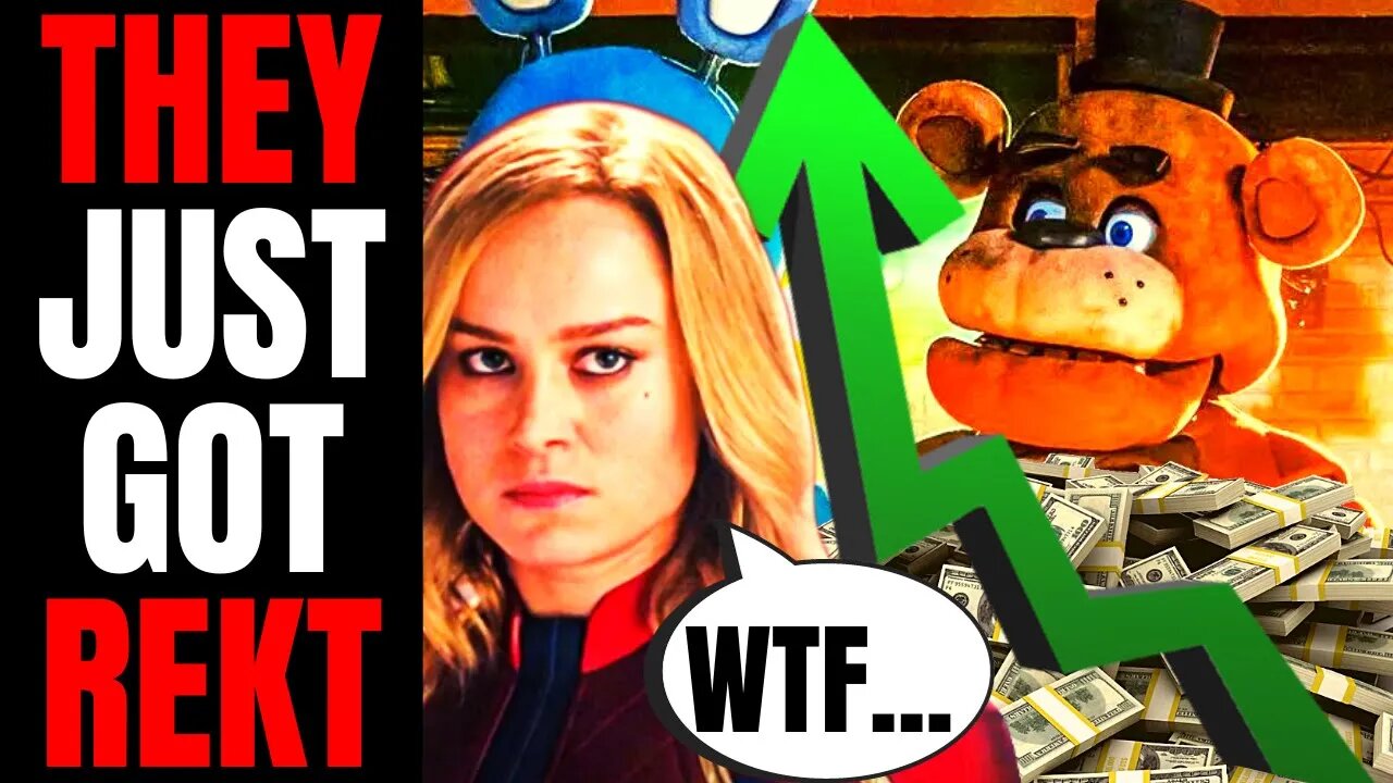 Five Nights At Freddy's DOMINATES Woke Disney And The Marvels By Giving Fans What They ACTUALLY Want