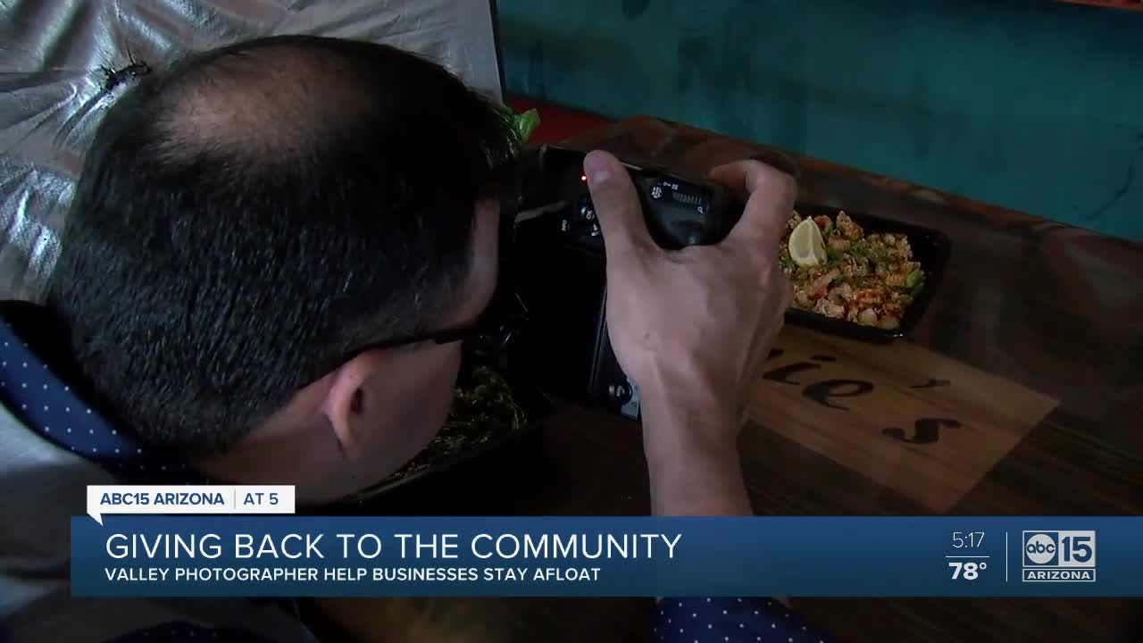 Valley photographer gives back to the community