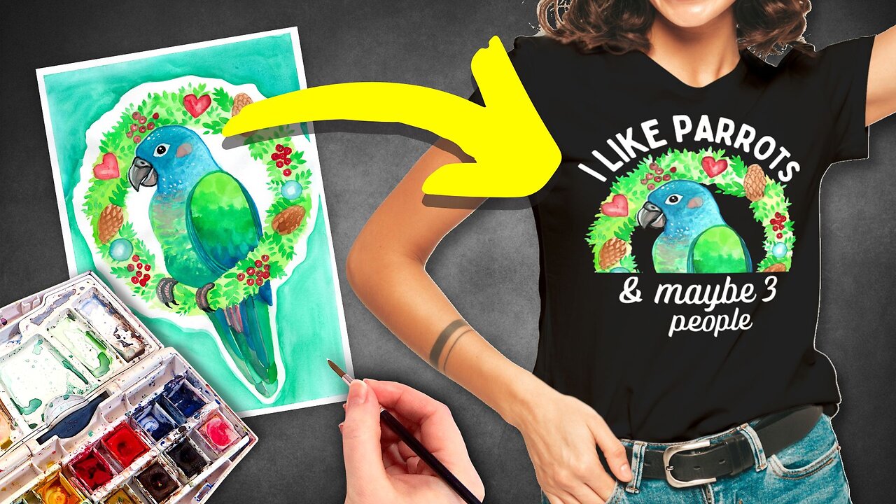 Design a T-Shirt of Your Art for Free Using Canva