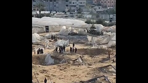 Israel bombed a 'safe zone' tent camp in Rafah during Super Bowl