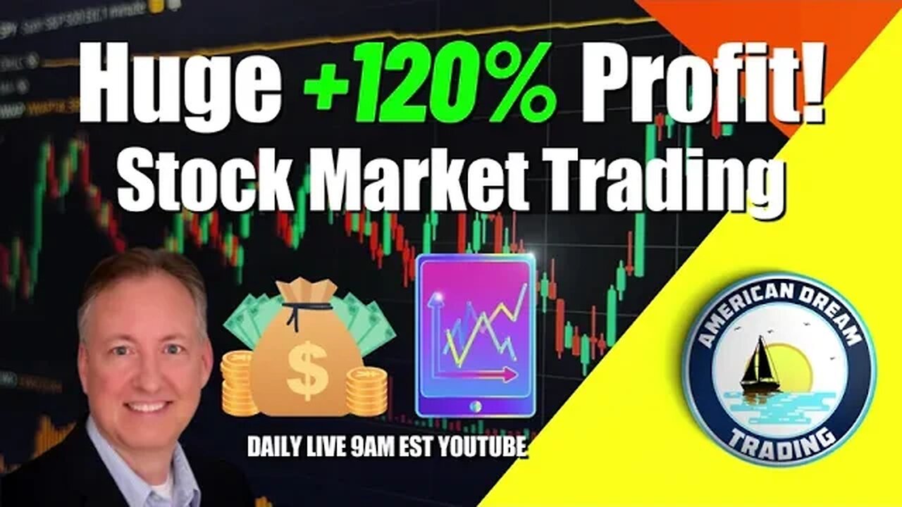 Huge +120% Profit Lifetime Members Stock Market Trading