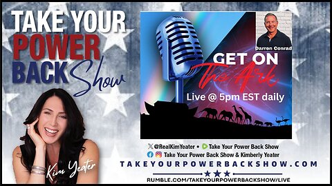 JOIN US 11/5 For LIVE UPDATES FROM DJT'S PRESIDENTIAL ELECTION NIGHT WATCH PARTY WITH TAKE YOUR POWER BACK SHOW KIM YEATER & MARK ANTHONY