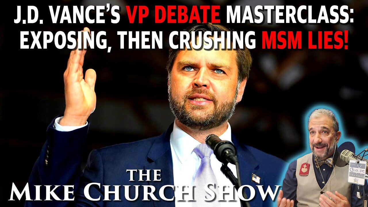 J.D. Vance's VP Debate Masterclass: Exposing, Then Crushing MSM Lies!