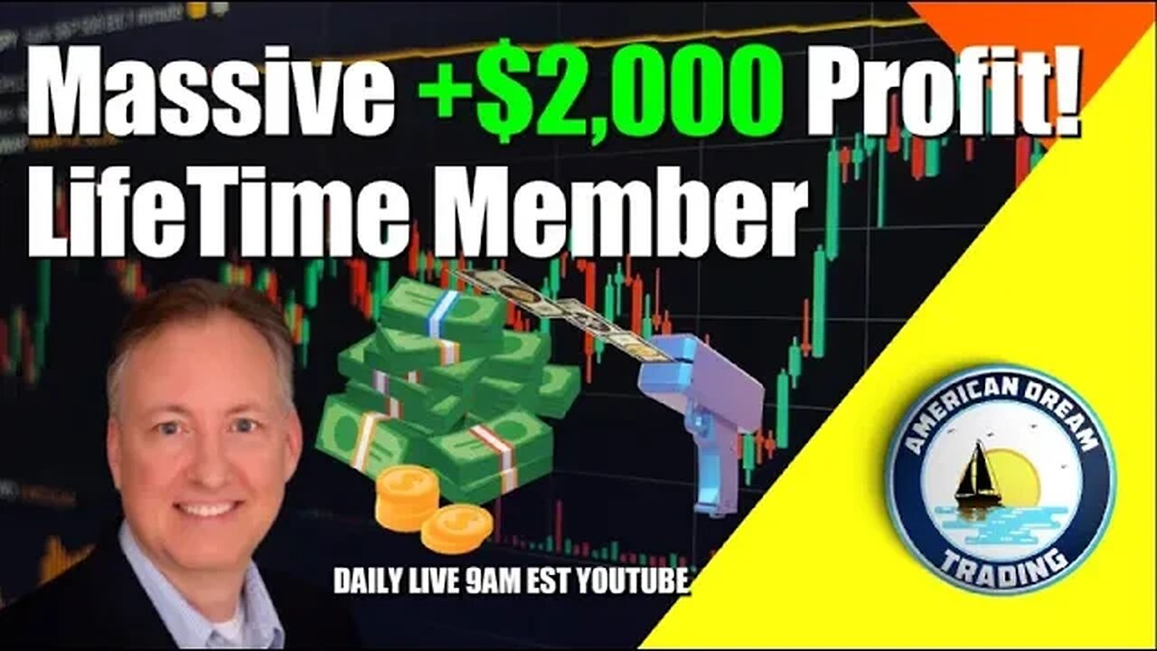 Massive +$2,000 Profit Lifetime Member Stock Market Success Story