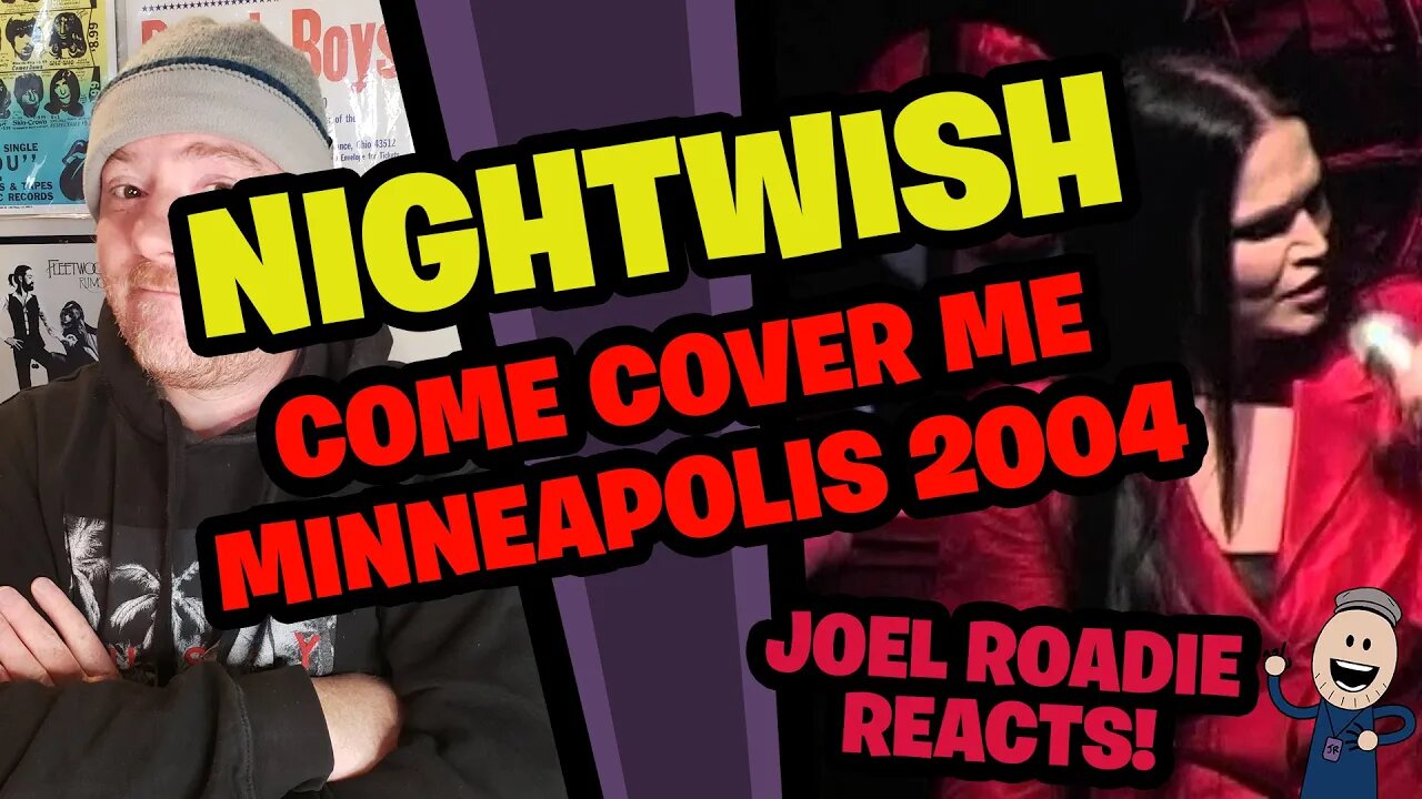 Nightwish - Come Cover Me Live in Minneapolis (2004) - Roadie Reacts