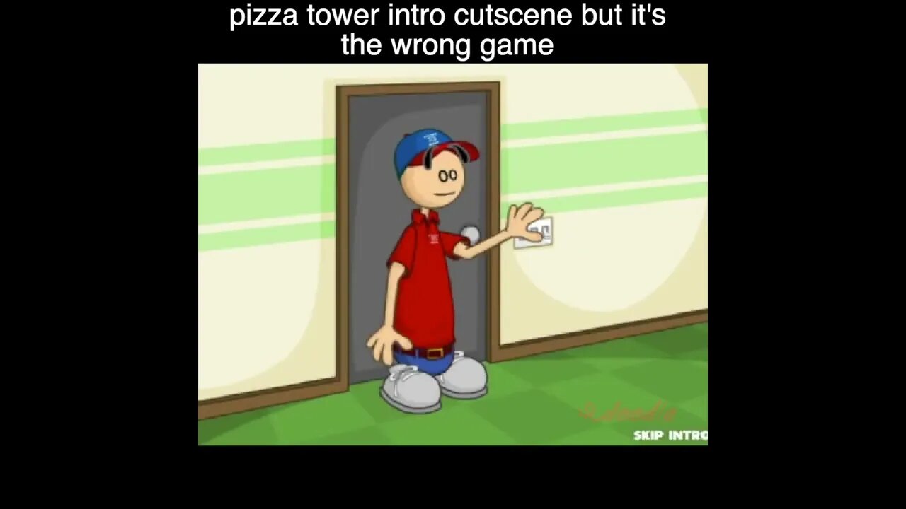 pizza tower intro cutscene but it's the wrong game (papa's pizzeria)