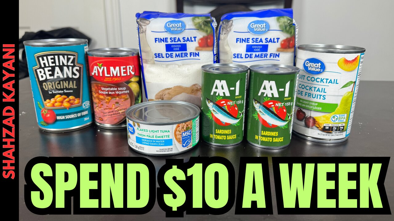 $10 Prepper Pantry Haul - Prepping Is Cheap and Simple