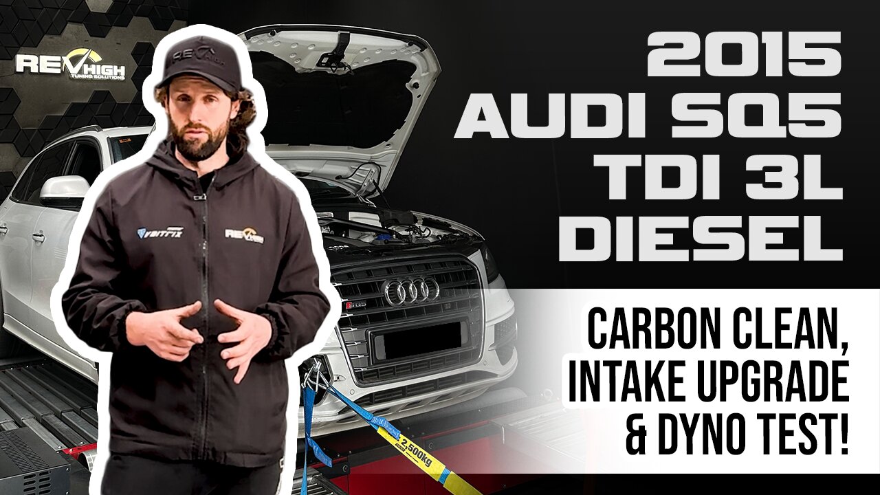 Performance Boost: 2015 Audi SQ5 TDI 3L Diesel Carbon Clean, Intake Upgrade & Dyno Test!