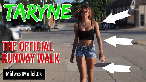 Model Taryne with Midwest Model Agency - The Official Runway Walk