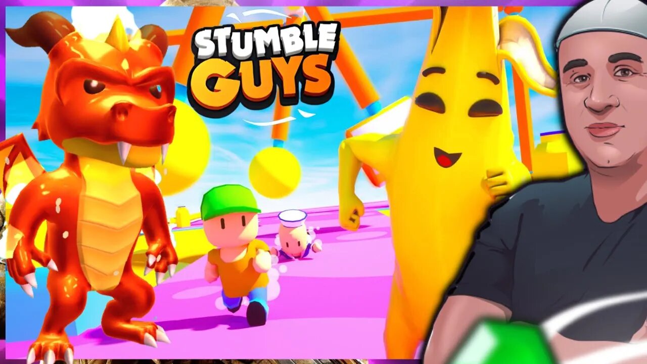 LIVE STUMBLE GUYS | SALINHA COM OS CRIA AO VIVO | NOVAS SKINS | #80k