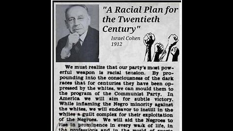 (1912) A Racial Plan for the 20th Century- Israel Cohen