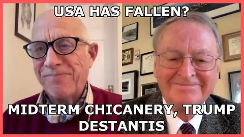 USA: Shady Midterms, Trump, DeSantis - Pat Baron & Godfrey Bloom