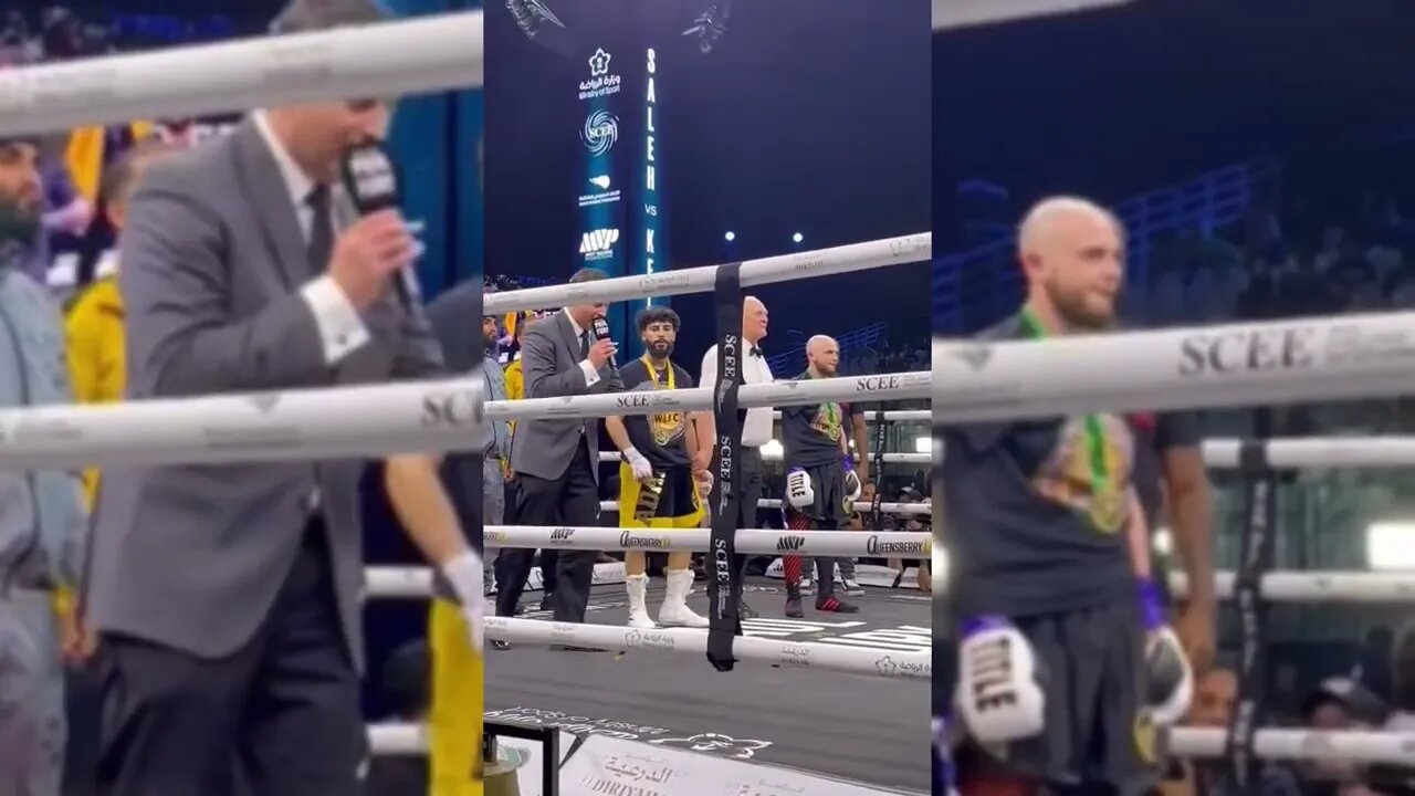 Adam Saleh beats Evil Hero by TKO