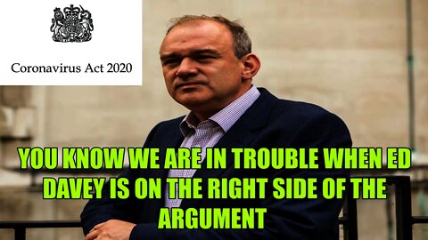 The Coronavirus Act Must Be Repealed Tomorrow Not Continued Until September