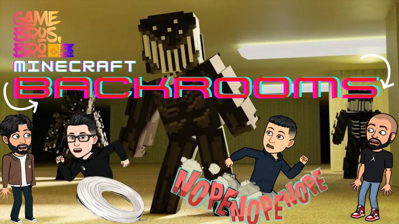 We're Trapped In The BACKROOMS Of MINECRAFT!!!