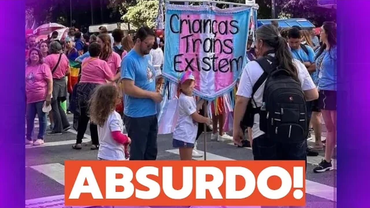 PASSEATA LGBT, CRIANÇAS E JESUS...