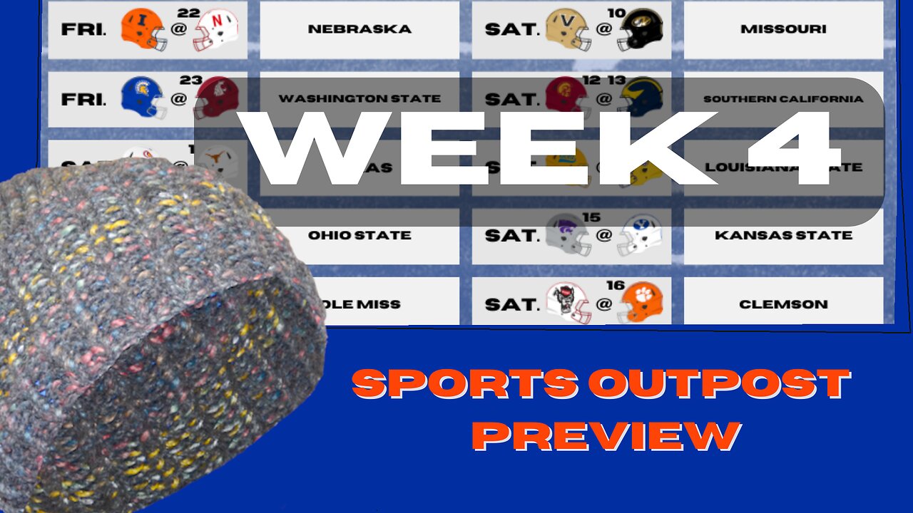 Sooners v Vols In Norman, Big Ten Battle In Ann Arbor & All Of Week 4's Gamers Preview-Roady Style